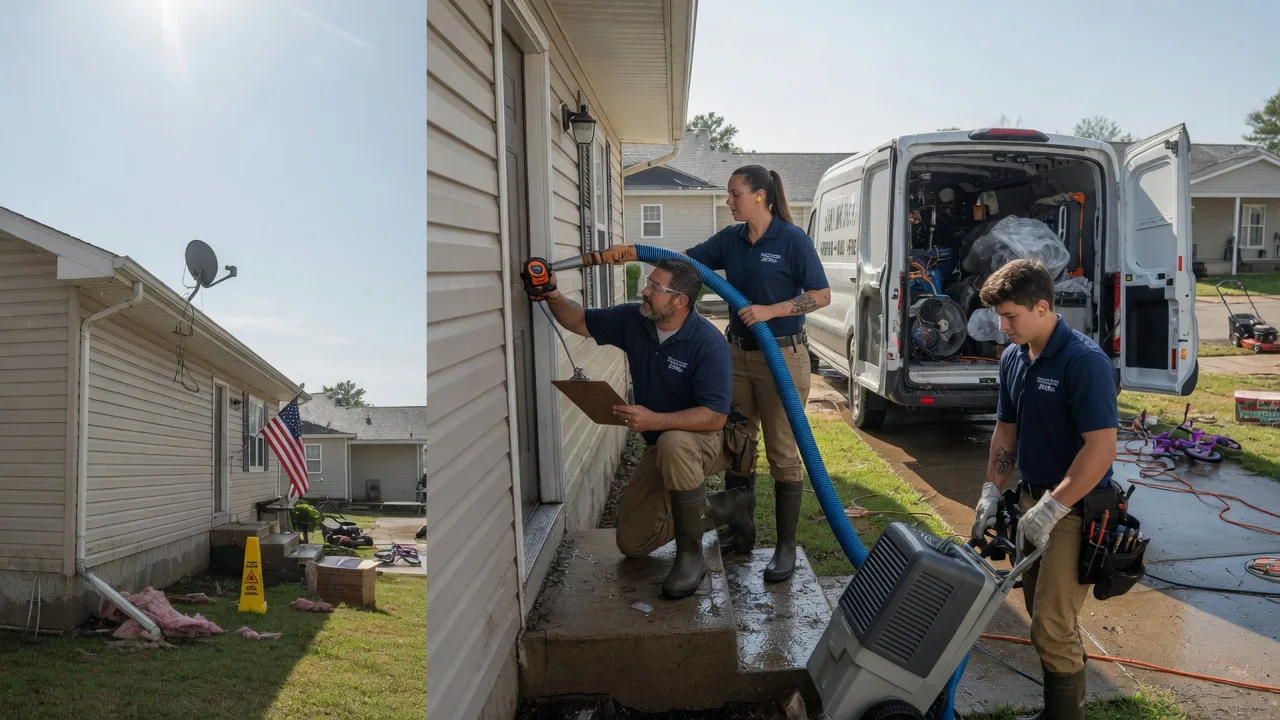 Ceiling Water Damage Restoration in Hatton, ND near me
